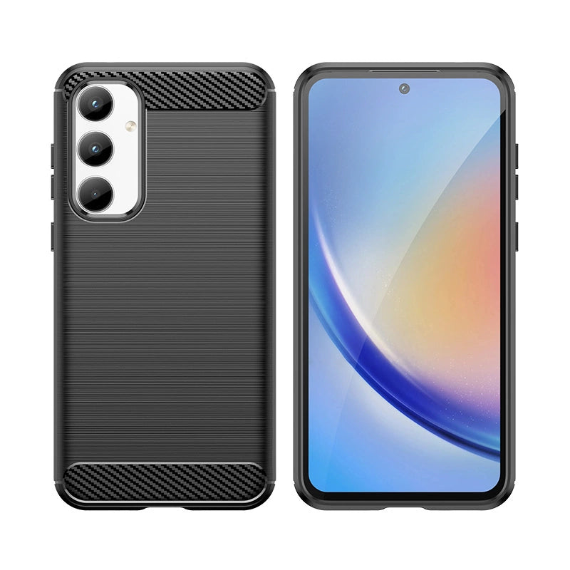 Carbon Case for Samsung Galaxy A35 - black_1