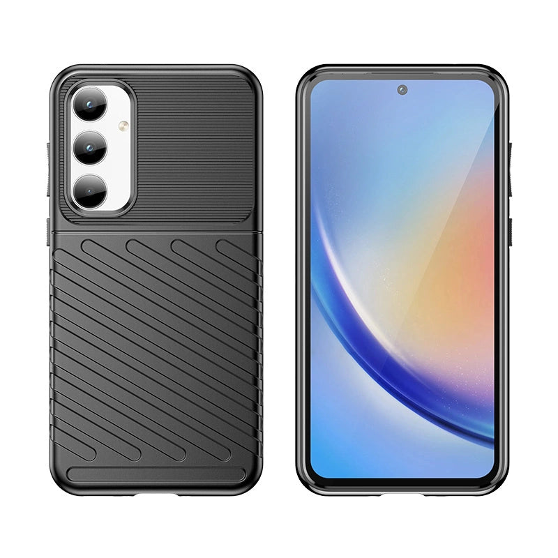 Thunder Case armored case for Samsung Galaxy A35 - black_1
