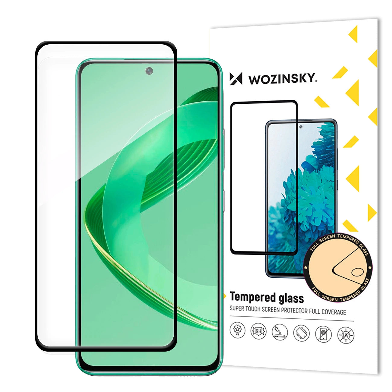 Wozinsky Full Glue tempered glass with black frame for Huawei Nova 11 SE_0