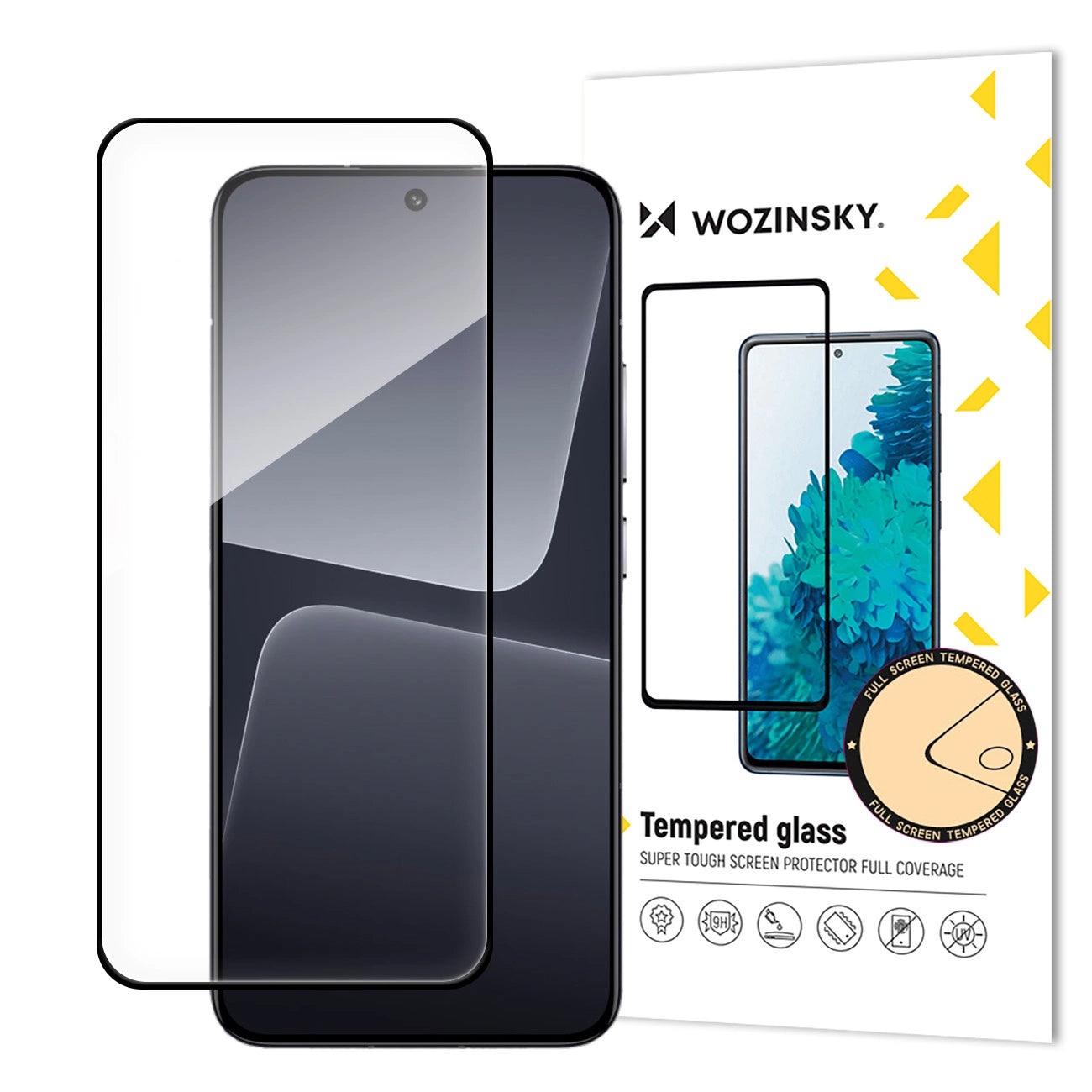 Wozinsky Full Glue tempered glass with black frame for Xiaomi 14_0