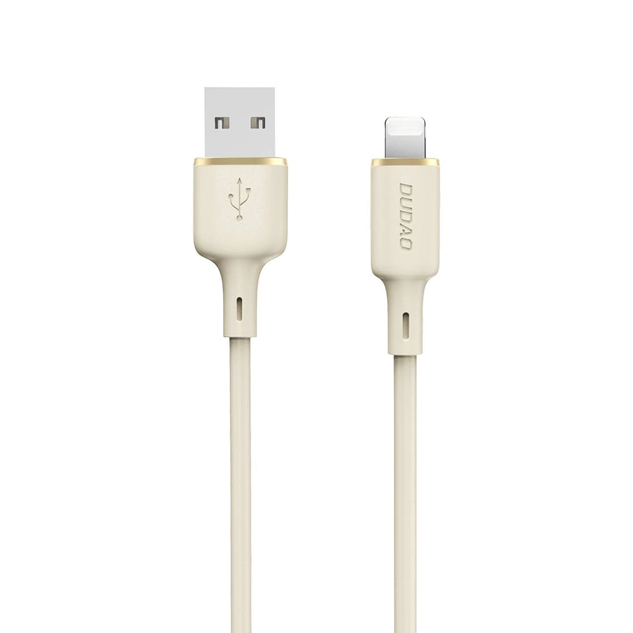 Dudao L7SL USB-A - Lightning 5A cable 1m - beige_0