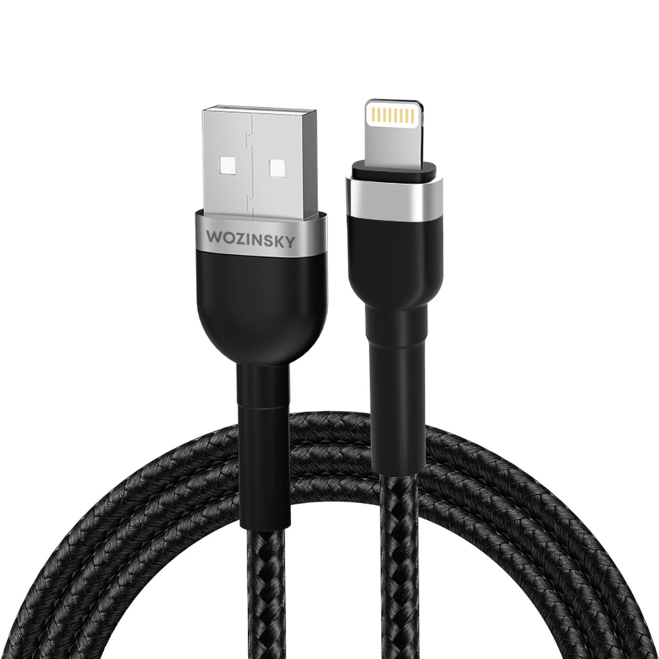 Wozinsky WNBAL1 USB-A / Lightning 2.4A cable 1 m - black_0
