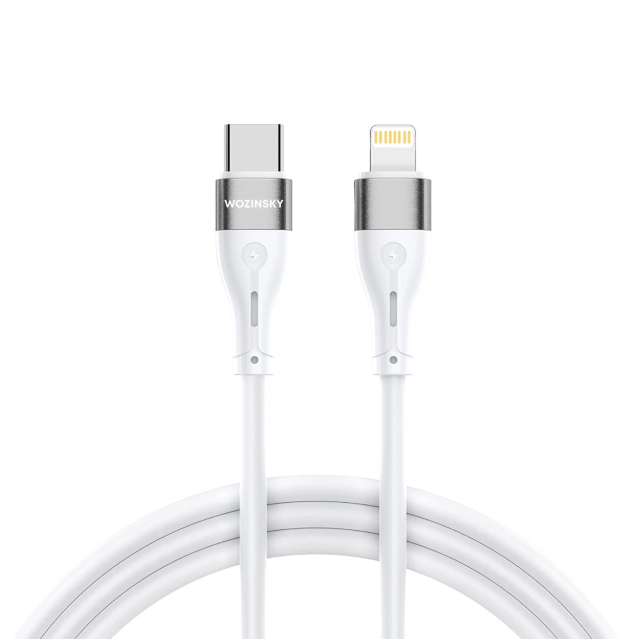 Wozinsky WSTCL1 Lightning / USB-C PD 27W cable 1 m - white_0