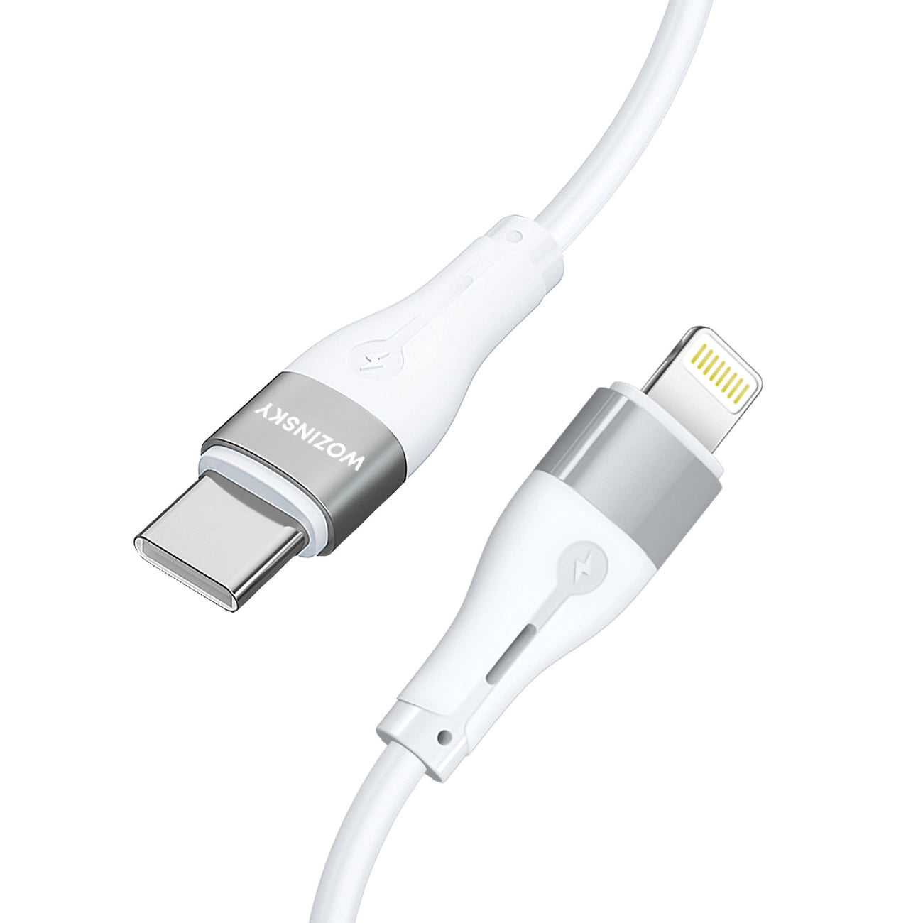 Wozinsky WSTCL1 Lightning / USB-C PD 27W cable 1 m - white_2