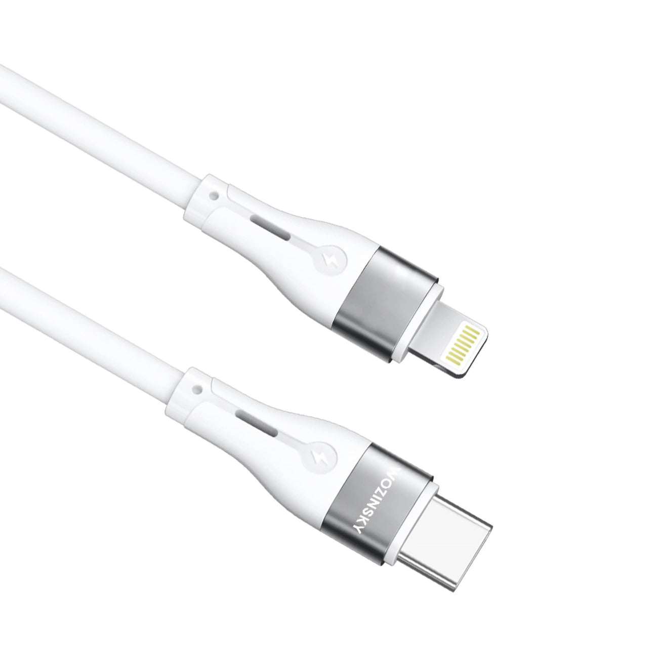 Wozinsky WSTCL1 Lightning / USB-C PD 27W cable 1 m - white_1