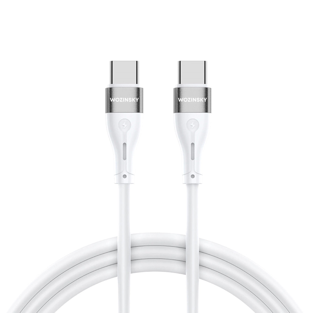 Wozinsky WSTCC2 USB-C / USB-C PD 65W cable 2 m - white_0