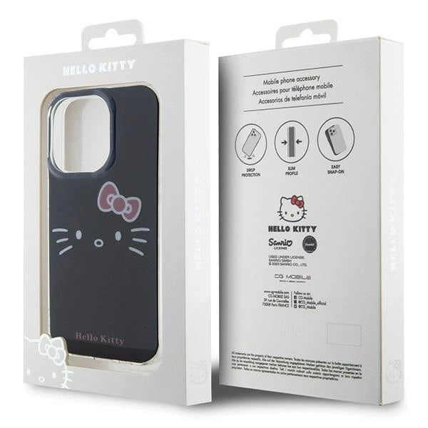 Hello Kitty IML Kitty Face case for iPhone 14 Pro - black_7