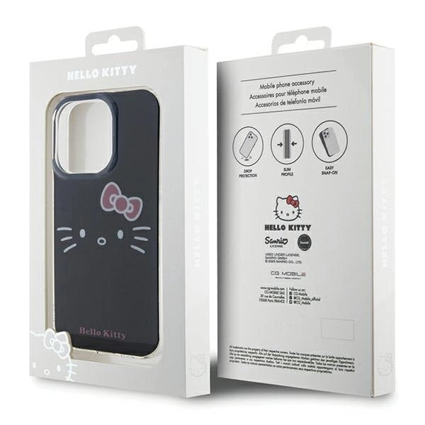 Hello Kitty IML Kitty Face case for iPhone 14 Pro Max - black_7