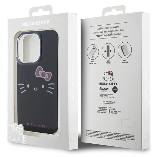 Hello Kitty IML Kitty Face case for iPhone 15 Pro - black_7