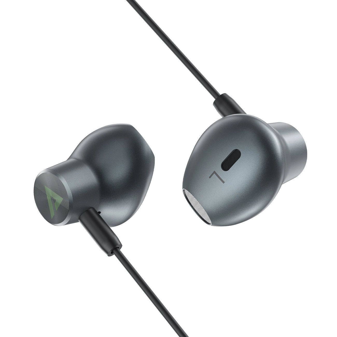 Acefast L1 in-ear headphones with Lightning connector, microphone and remote control 1.2 m - black_2