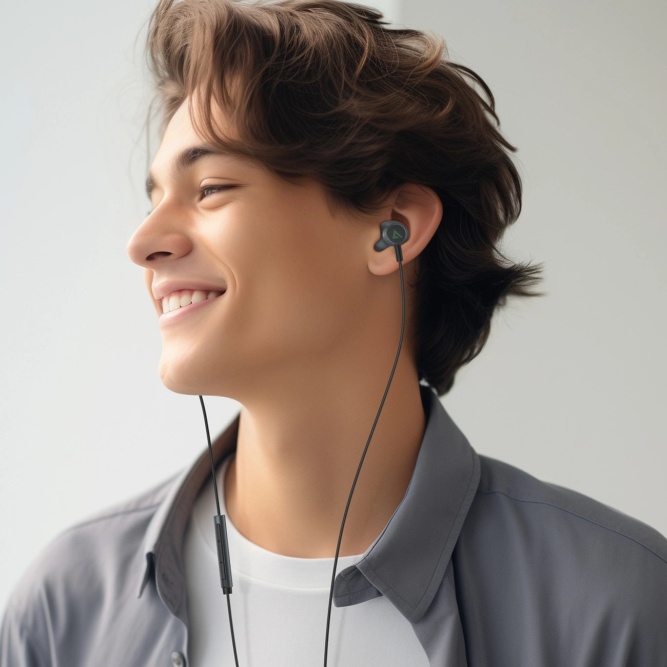 Acefast L1 in-ear headphones with Lightning connector, microphone and remote control 1.2 m - black_5