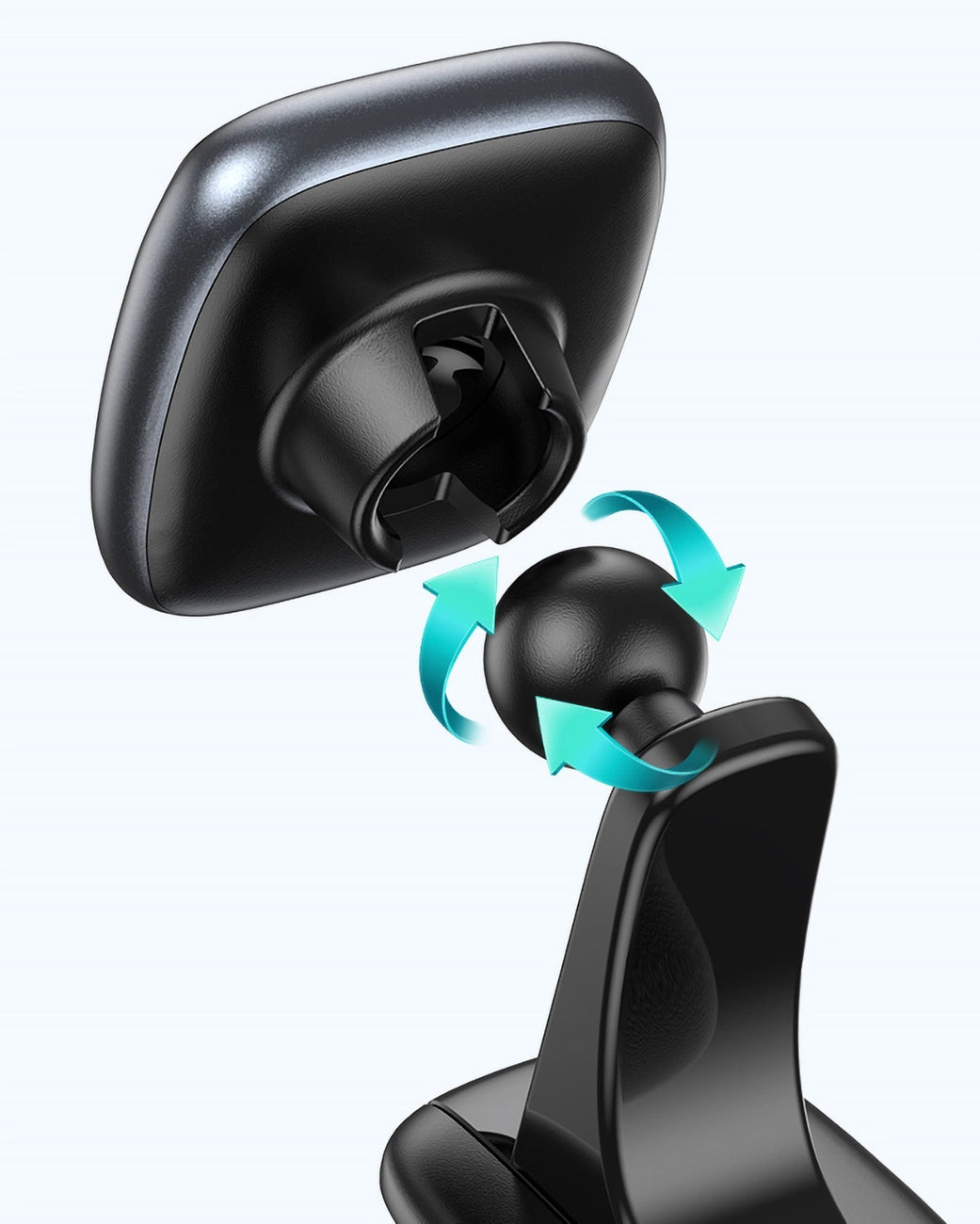 Wozinsky WUMTD magnetic phone holder for car dashboard - black_10