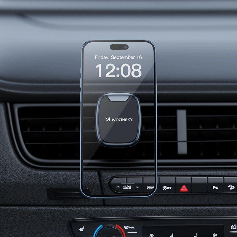 Wozinsky WUMTK magnetic phone holder for car air vent - black_12