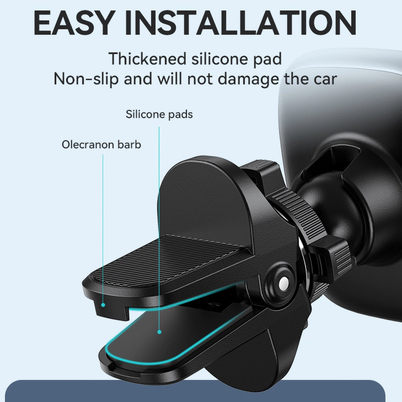 Wozinsky WUMTK magnetic phone holder for car air vent - black_6