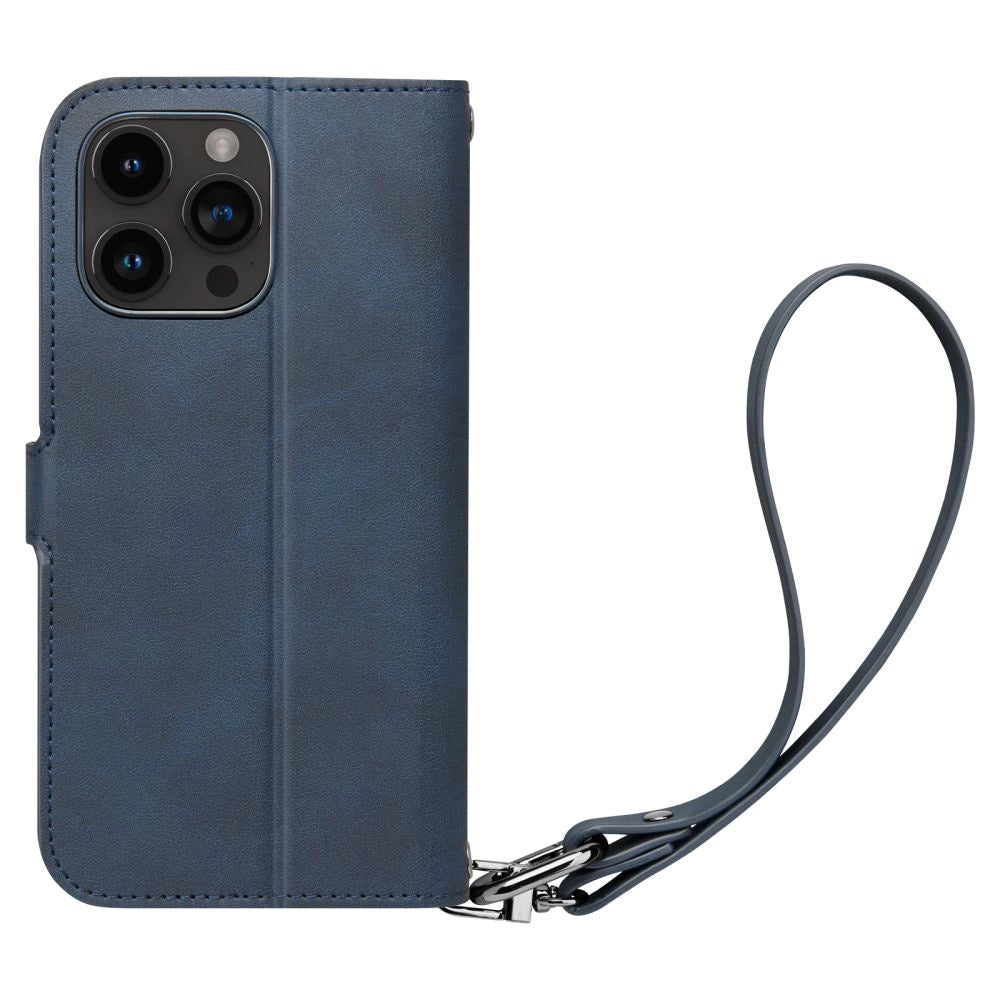 Spigen Wallet S Pro Case for iPhone 15 Pro - Navy Blue_2
