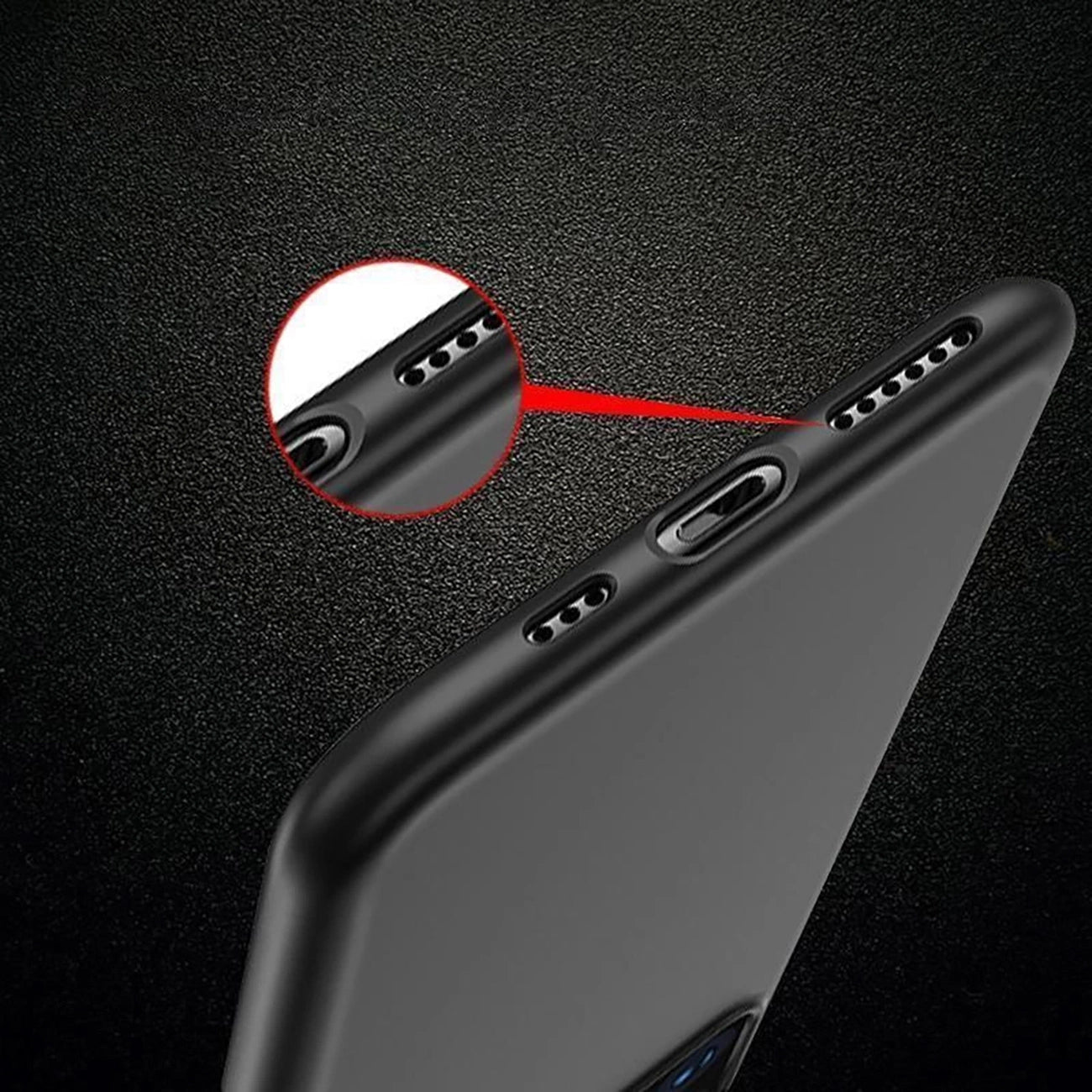 Soft Case for Samsung Galaxy A55 - black_4