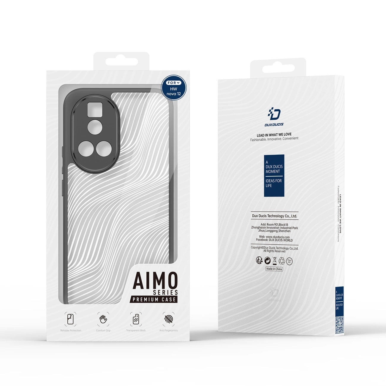 Dux Ducis Aimo case for Huawei Nova 12 Pro - black_9