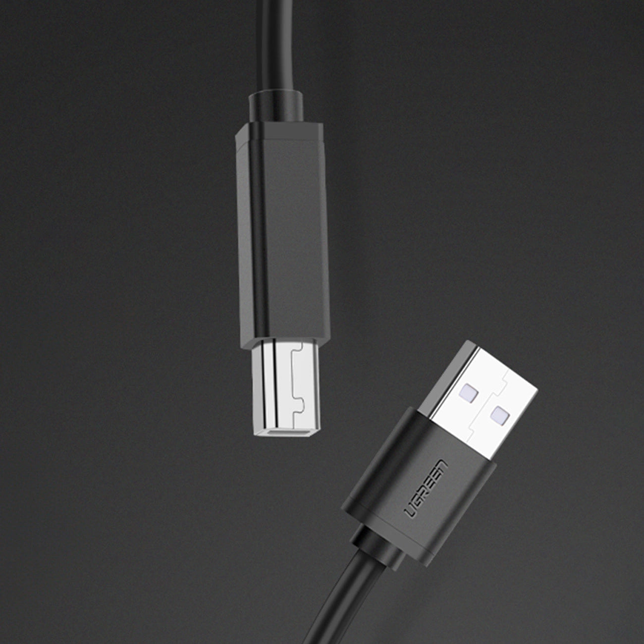 Ugreen US122 USB-B USB-A 2.0 printer cable 10m - black_2