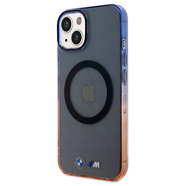 BMW Gradient Bumper MagSafe Case for iPhone 15 Plus / 14 Plus - Gray_1