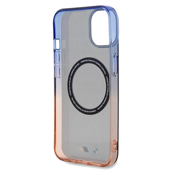BMW Gradient Bumper MagSafe Case for iPhone 15 Plus / 14 Plus - Gray_6