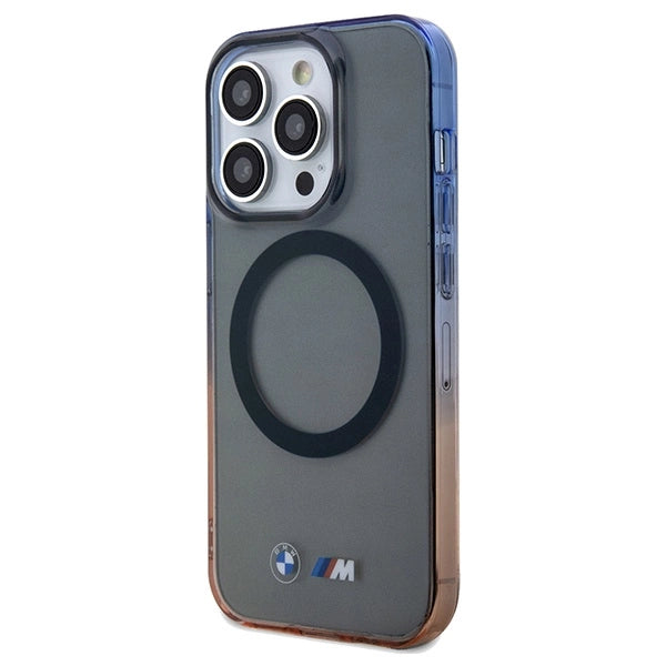 BMW Gradient Bumper MagSafe case for iPhone 15 Pro Max - gray_1