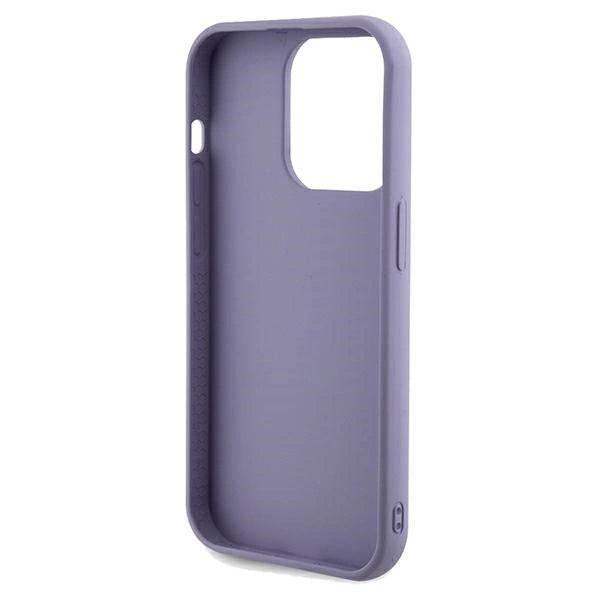 Guess Sequin Script Metal case for iPhone 14 Pro - purple_6