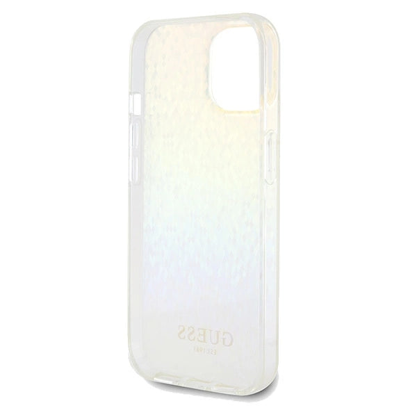 Guess IML Faceted Mirror Disco Iridescent case for iPhone 14 / 15 / 13 - multicolor_6