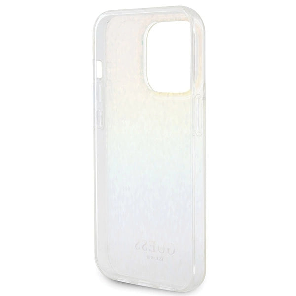Guess IML Faceted Mirror Disco Iridescent case for iPhone 14 Pro Max - multicolored_6