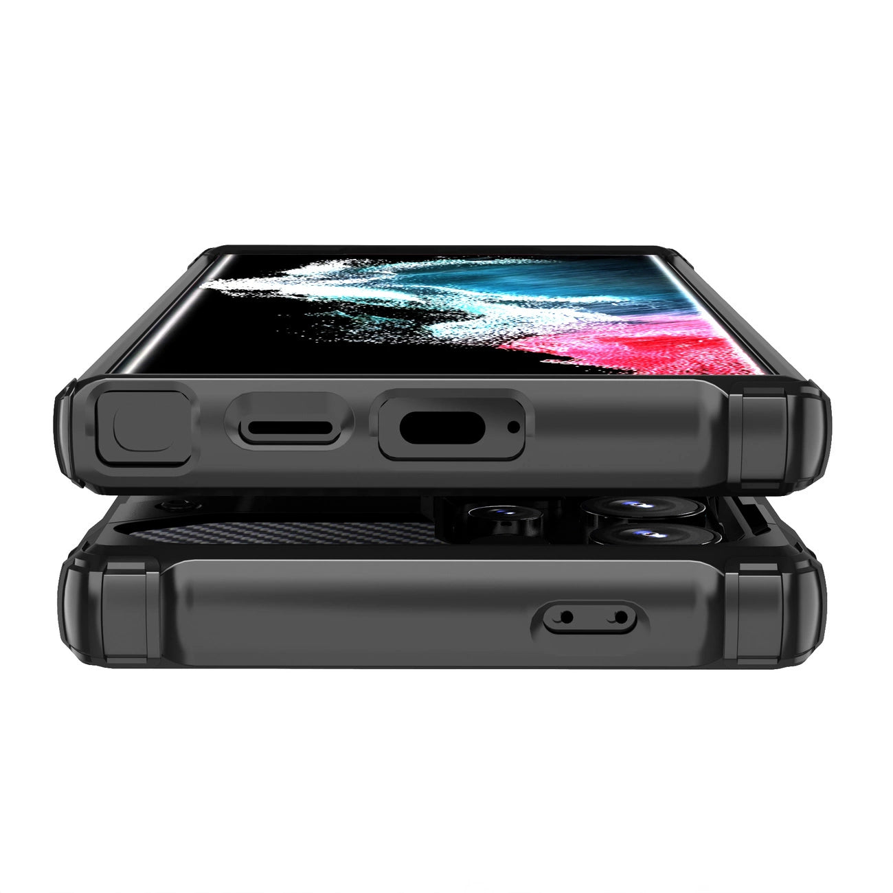Hybrid Armor case for Samsung Galaxy S24 Ultra armored - black_8