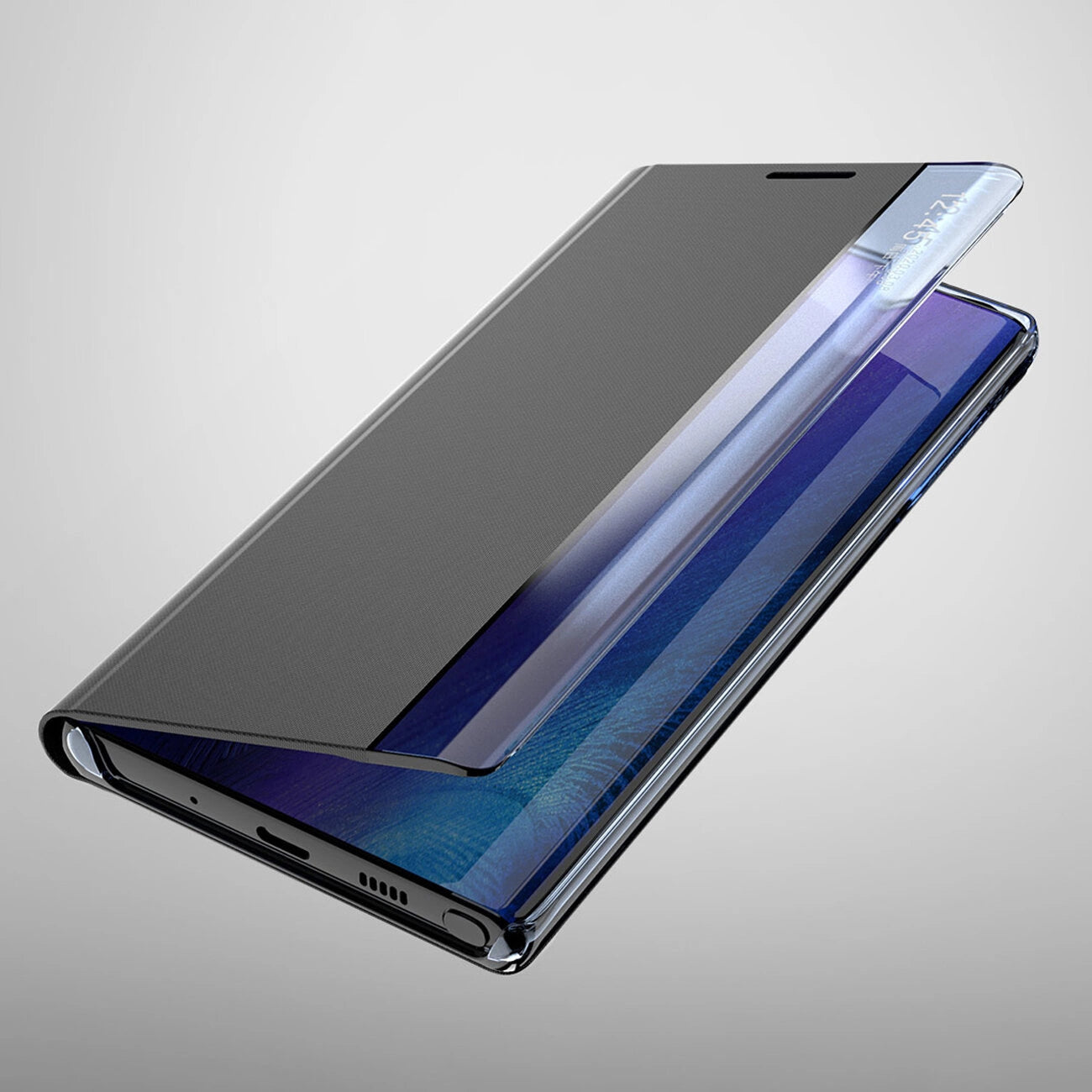New Sleep View Case Samsung A05S Black_3