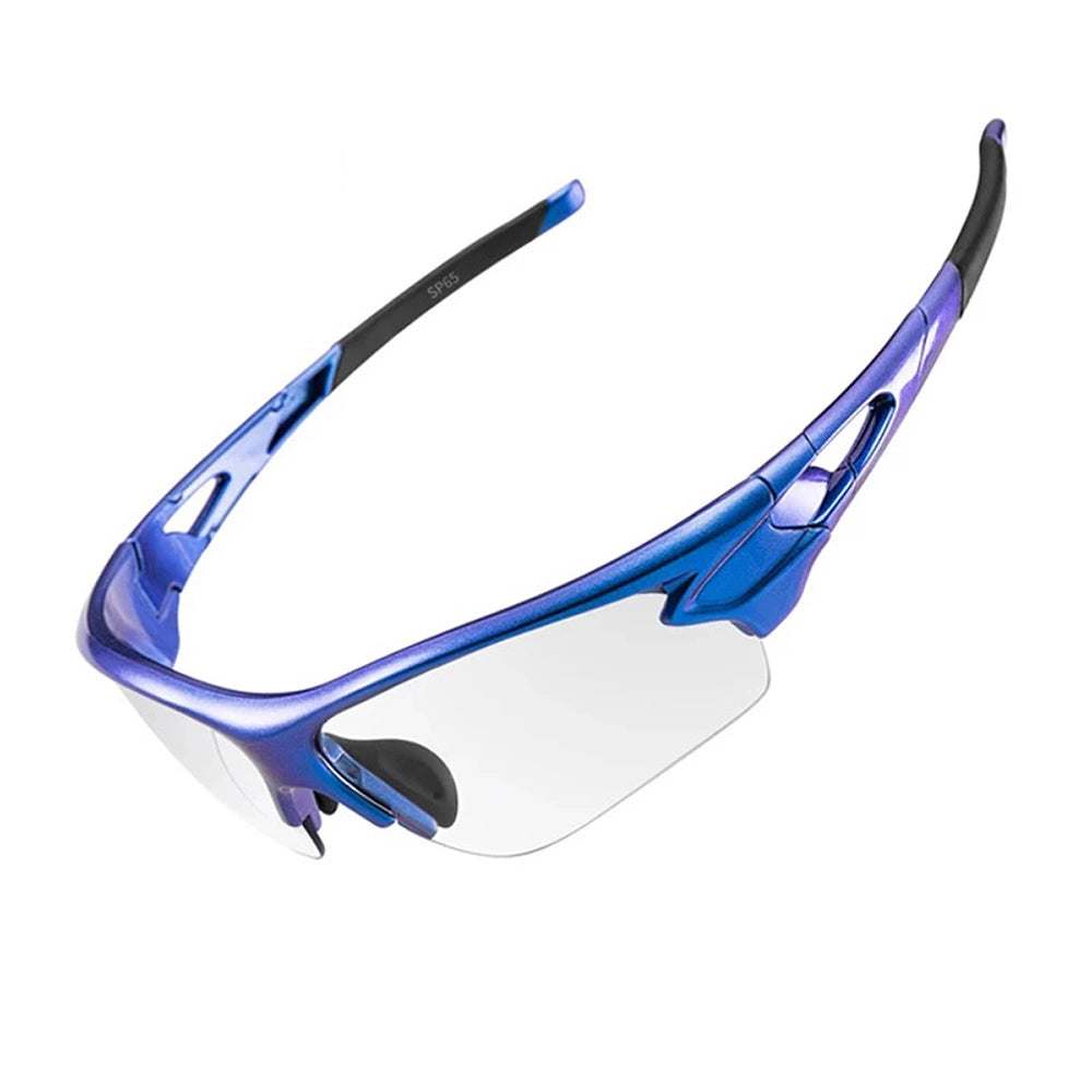 Rockbros 10069 photochromic UV400 cycling glasses - blue_0