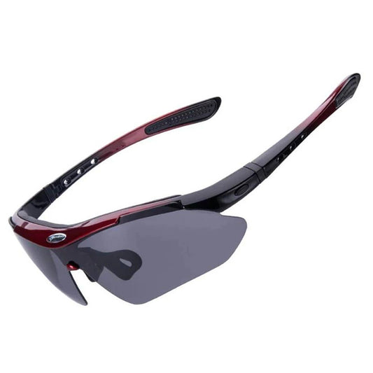 Rockbros 10141 photochromic UV400 cycling glasses - red_0