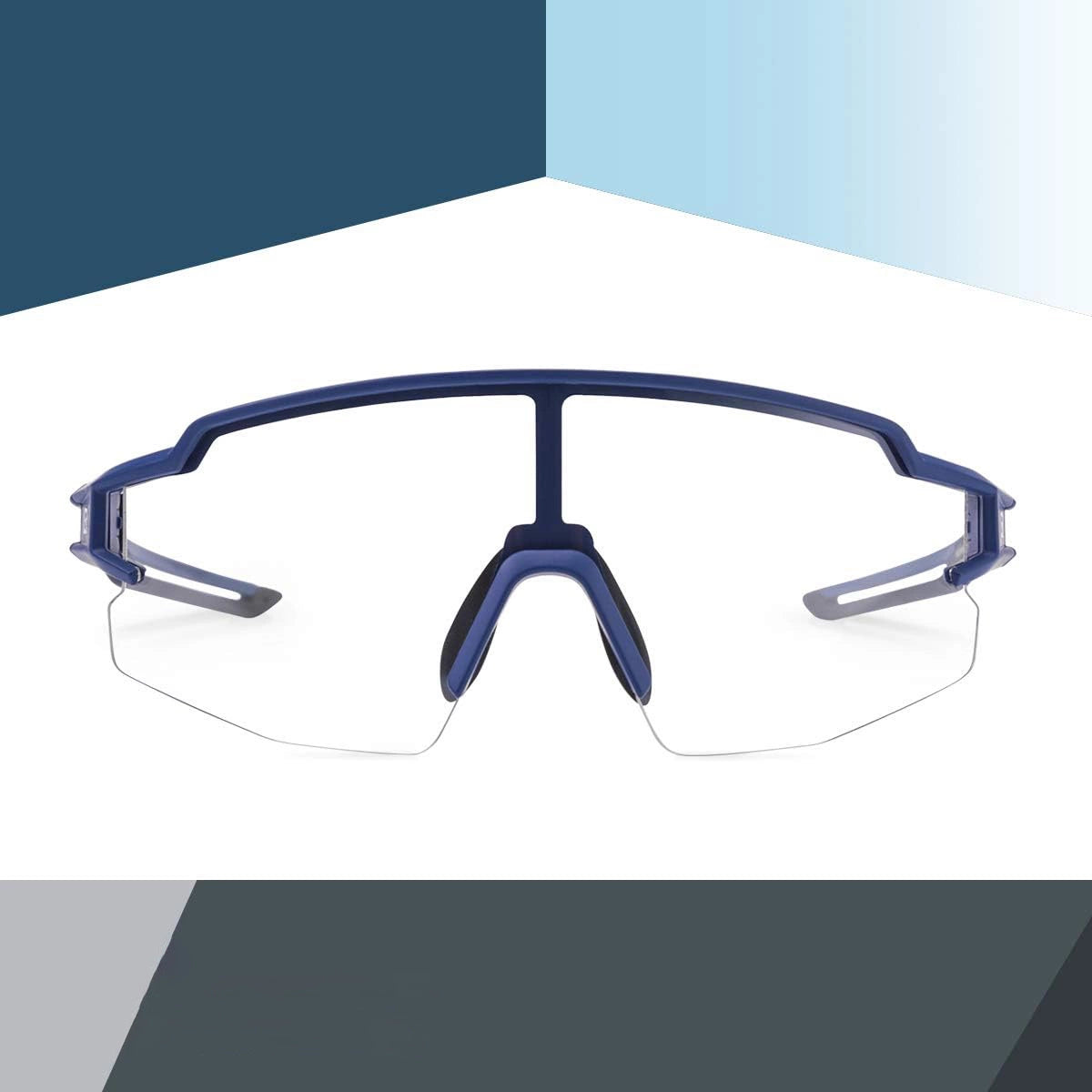 Rockbros 10174 photochromic UV400 cycling glasses - blue_1