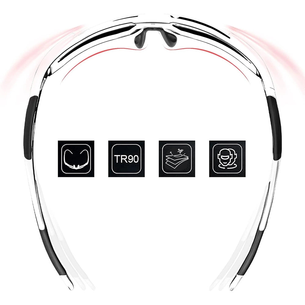 Rockbros 10183 polarizing cycling glasses - blue_2