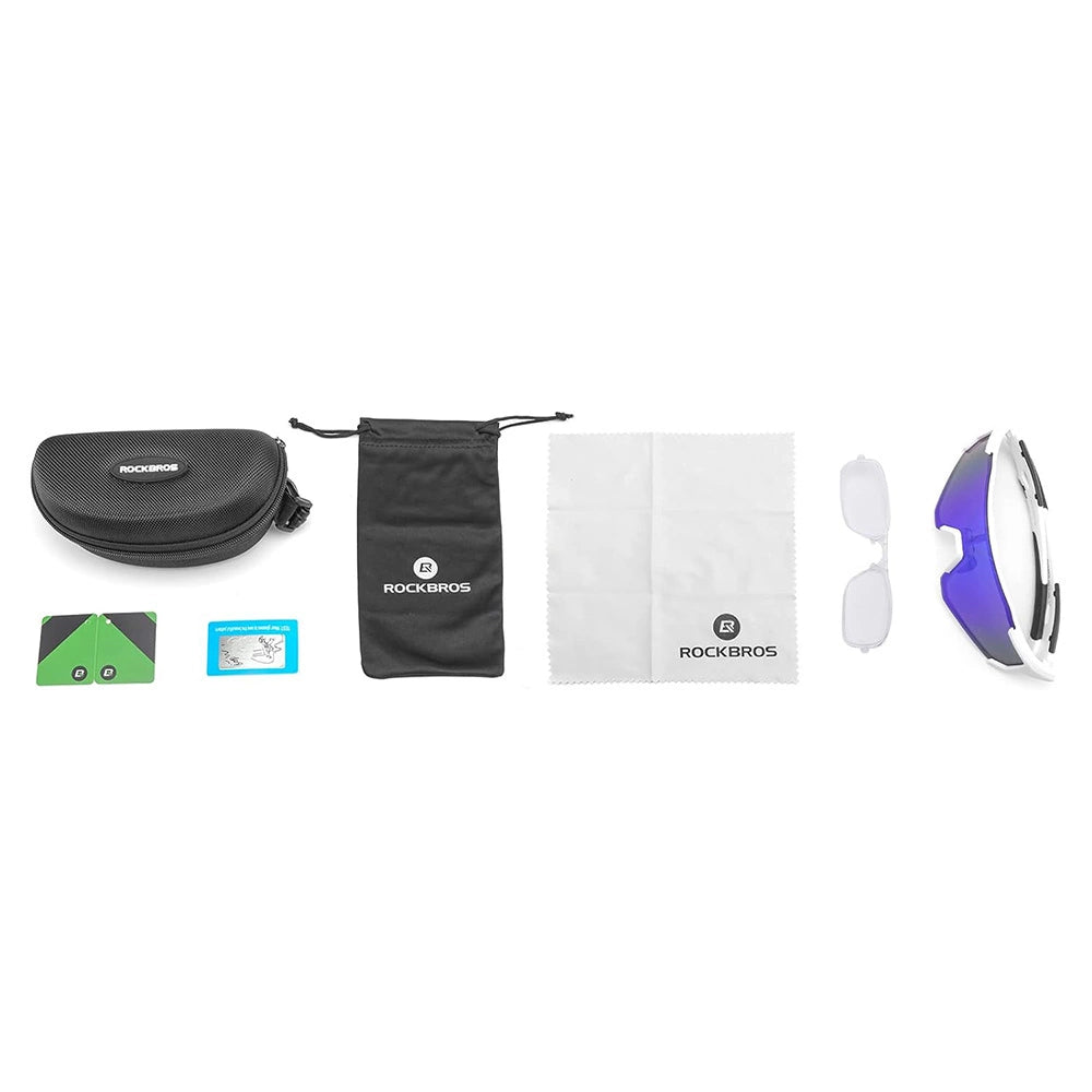 Rockbros 10183 polarizing cycling glasses - blue_4