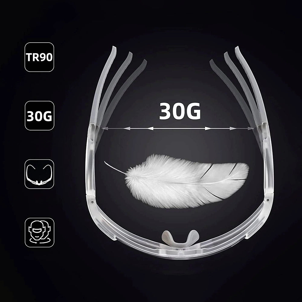 Rockbros SP291 photochromic UV400 cycling glasses - white_1