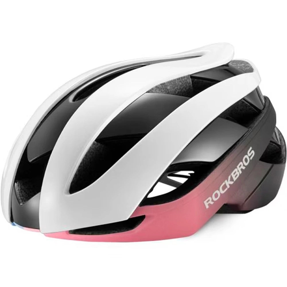 Rockbros bicycle helmet 10110004008 size M - blue and pink_0