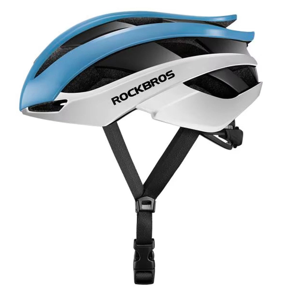 Rockbros bicycle helmet 10110004003 size L - blue and white_1