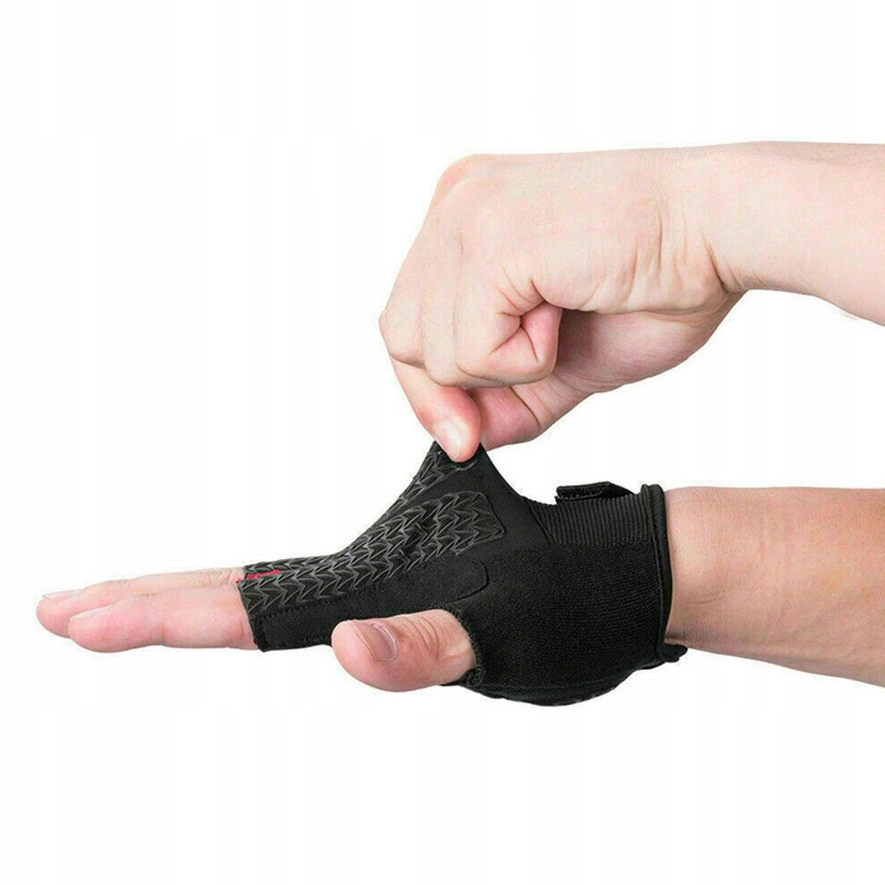 Rockbros S169BGR XXL cycling gloves with gel inserts - gray_3