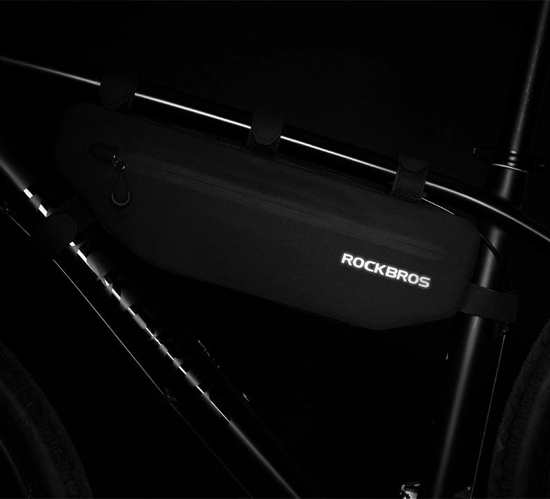 Rockbros AS-043 bicycle bag with Velcro 3l - black_16