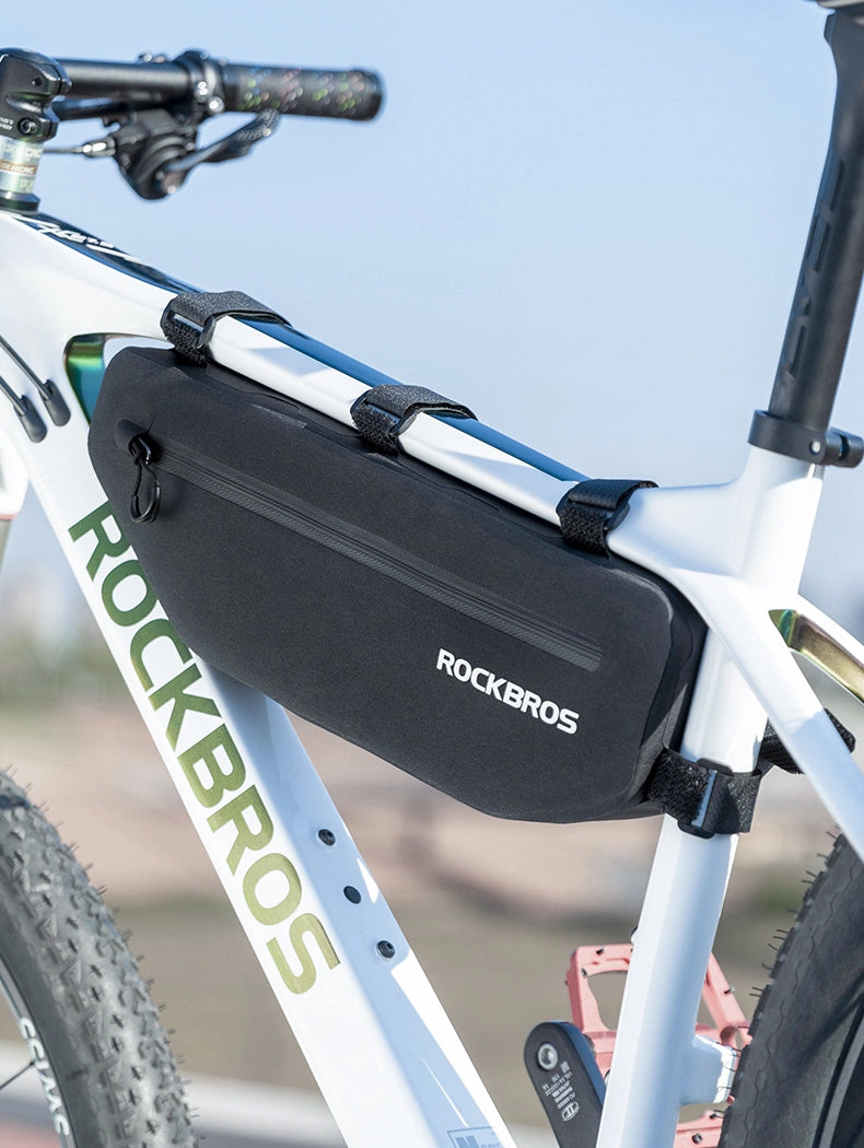 Rockbros AS-043 bicycle bag with Velcro 3l - black_18