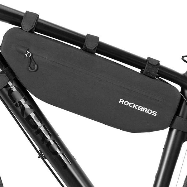 Rockbros AS-043 bicycle bag with Velcro 3l - black_0