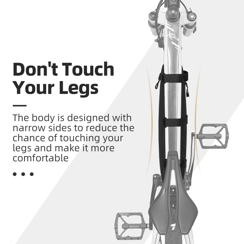 Rockbros AS-043 bicycle bag with Velcro 3l - black_27