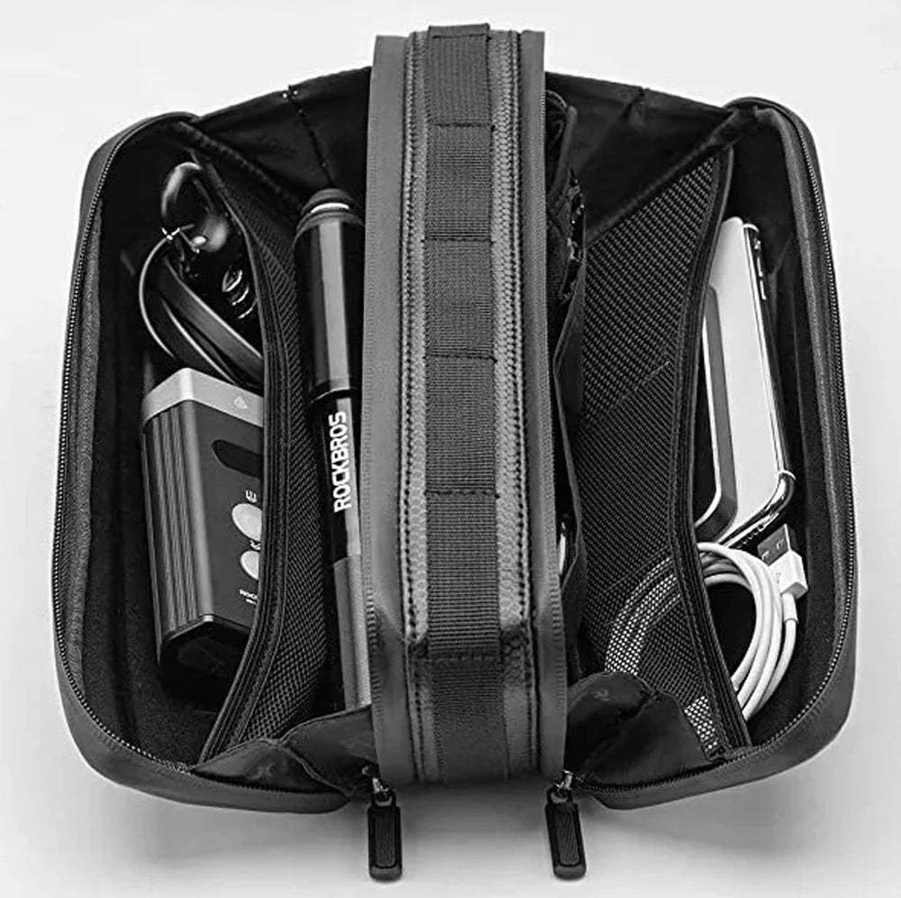 Rockbros B67 waterproof frame bike bag - black_1