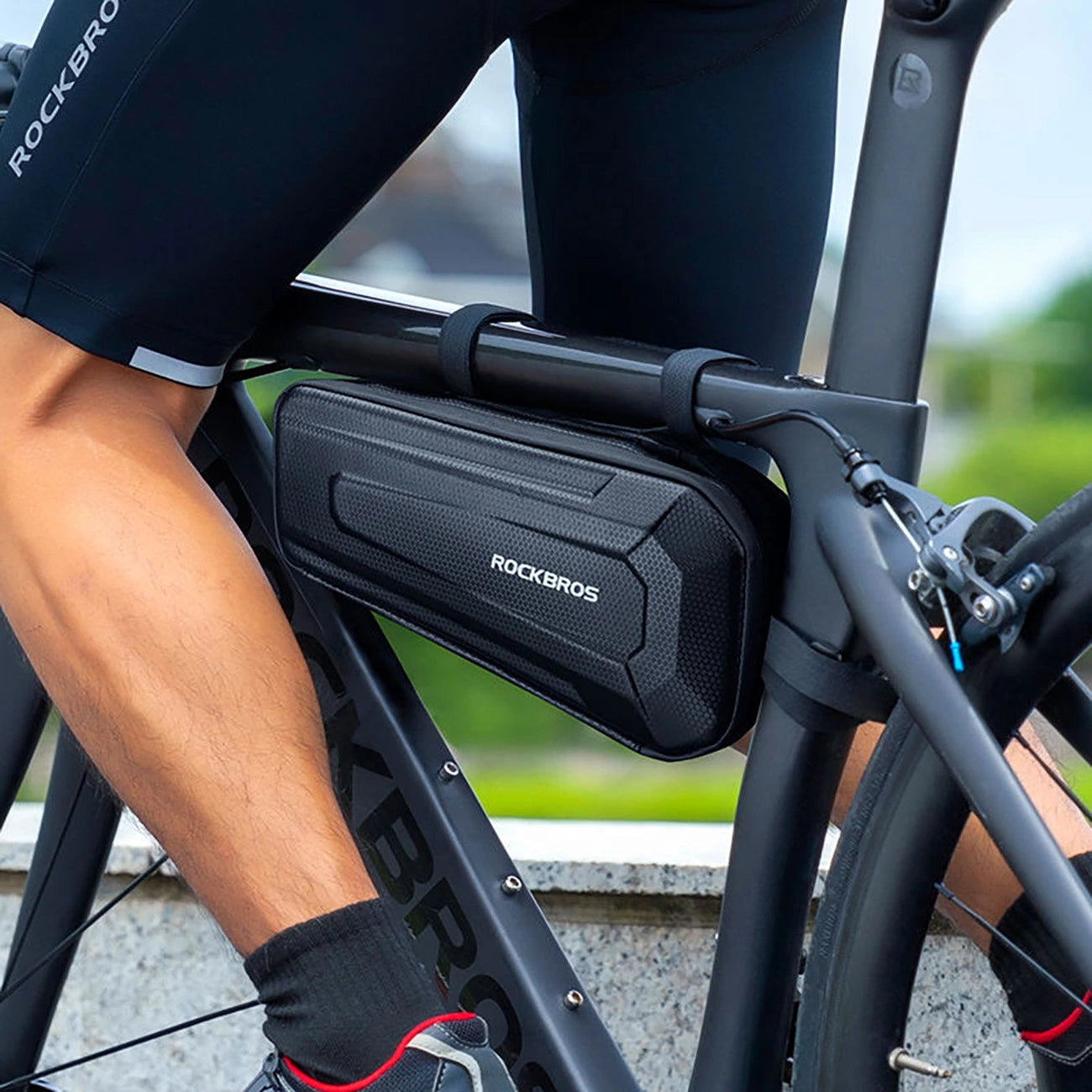 Rockbros B66 waterproof bicycle bag for frame - black_13
