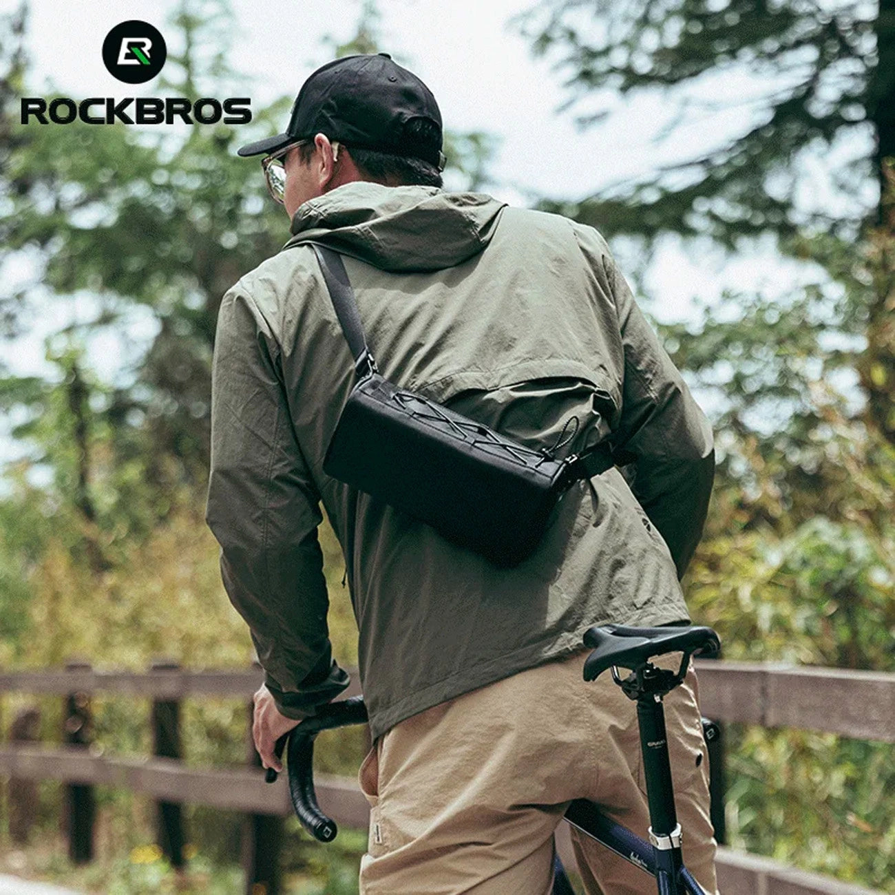 Rockbros 30110030001 handlebar bag - black_1