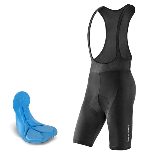 Rockbros RK2002XL bib shorts with XL pad - black_0