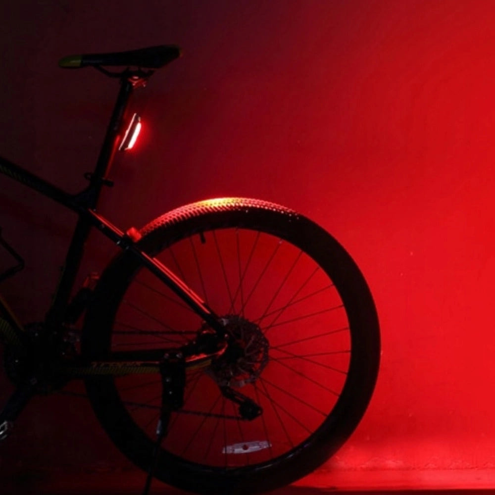 Rockbros A54BK Rear Bike Light + Micro USB - USB-A Cable - Black_5