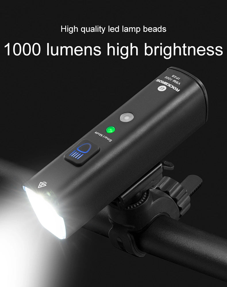 Rockbros V9M-1000 front bicycle light 1000lm - black_9