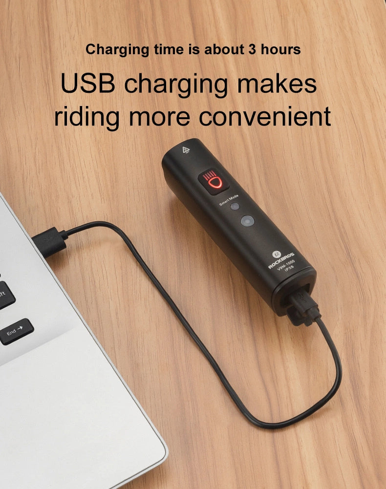 Rockbros V9M-1000 front bicycle light 1000lm - black_11